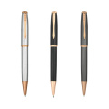 Valin hot sale custom logo pen promotional chrome rose gold metal ball pen